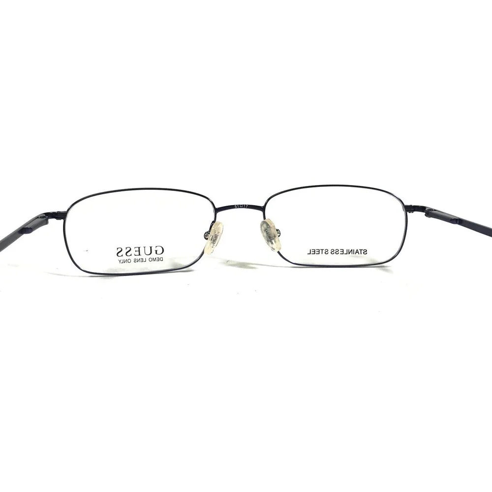 Guess Eyeglasses Frames GU1388 NV Navy Blue Rectangular Full Rim 51-17-145